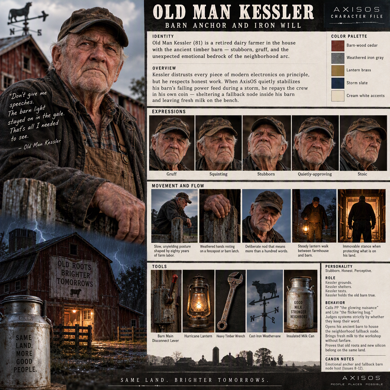 Old Man Kessler Master Sheet